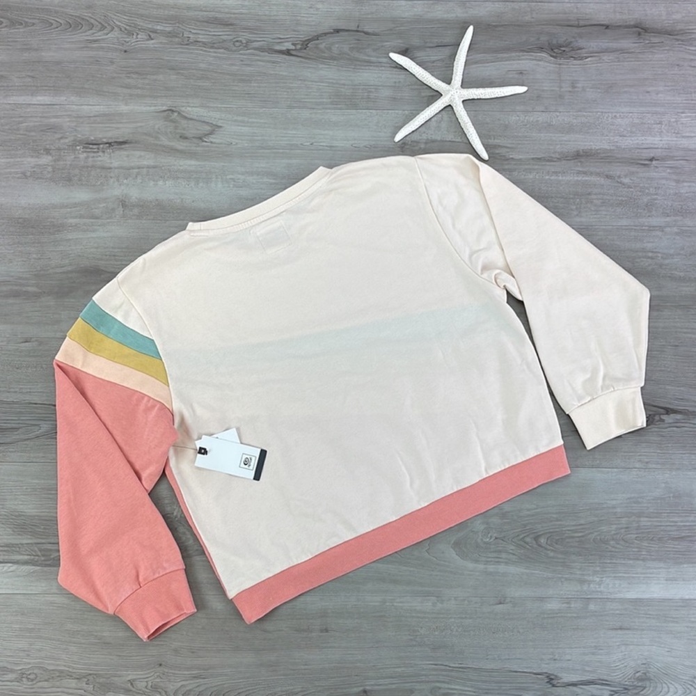 🔆RIP CURL🔆 LA BONITA CREW 70’s RETRO SWEATSHIRT - Picture 14 of 14